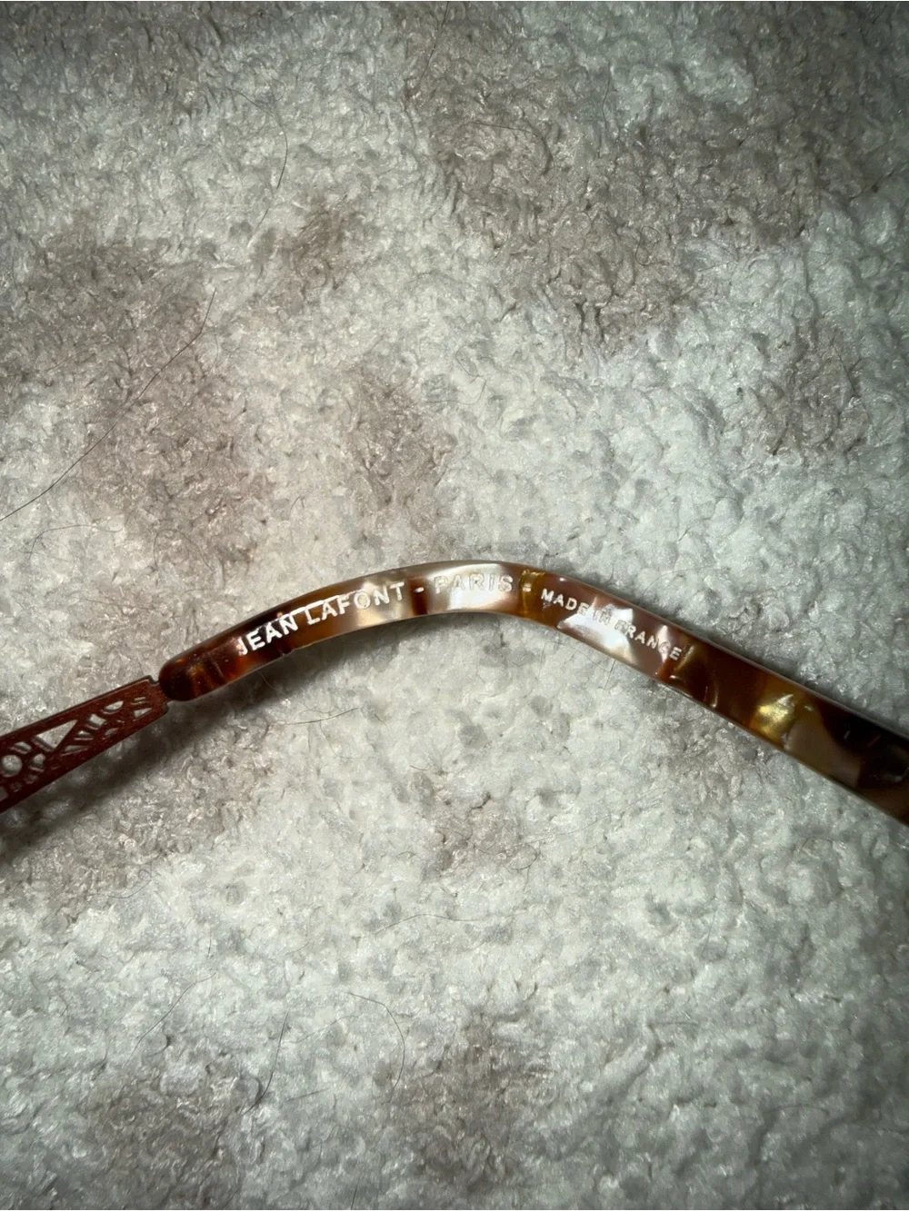 Jean Lafont Sunglasses Vintage Paris Made in France Brown
